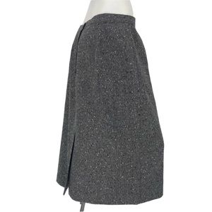 New York & Company Gray Midi Skirt